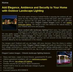 Orlando Outdoor Landscape Lighting